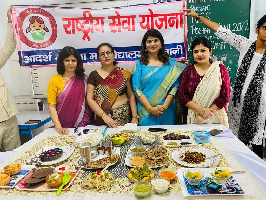 Millet recipe competition on “Poshan Abhiyaan”