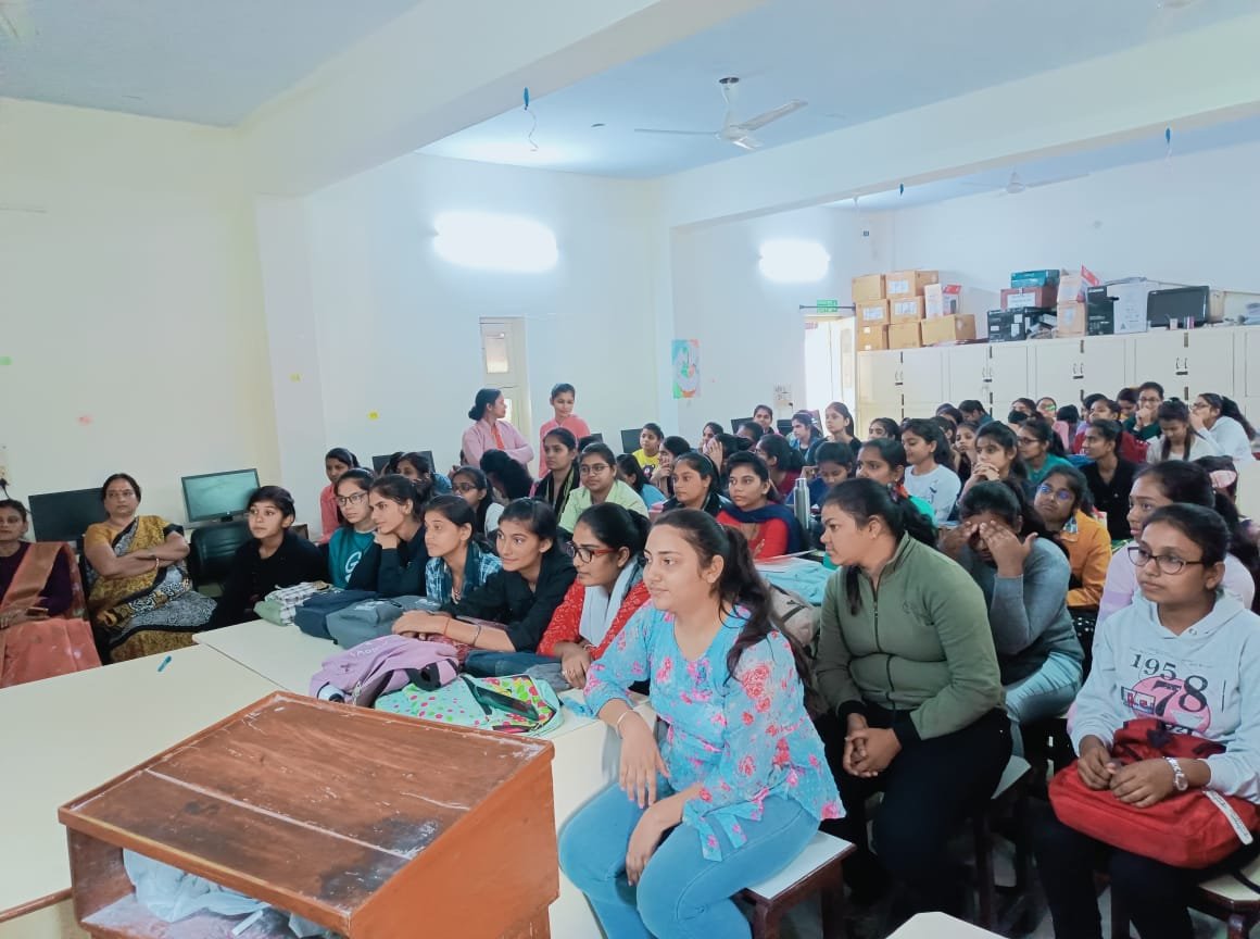 बौद्धिक सम्पदा अधिकार सेल द्वारा वाणिज्य विभाग में एक विस्तार व्याख्यान का आयोजन