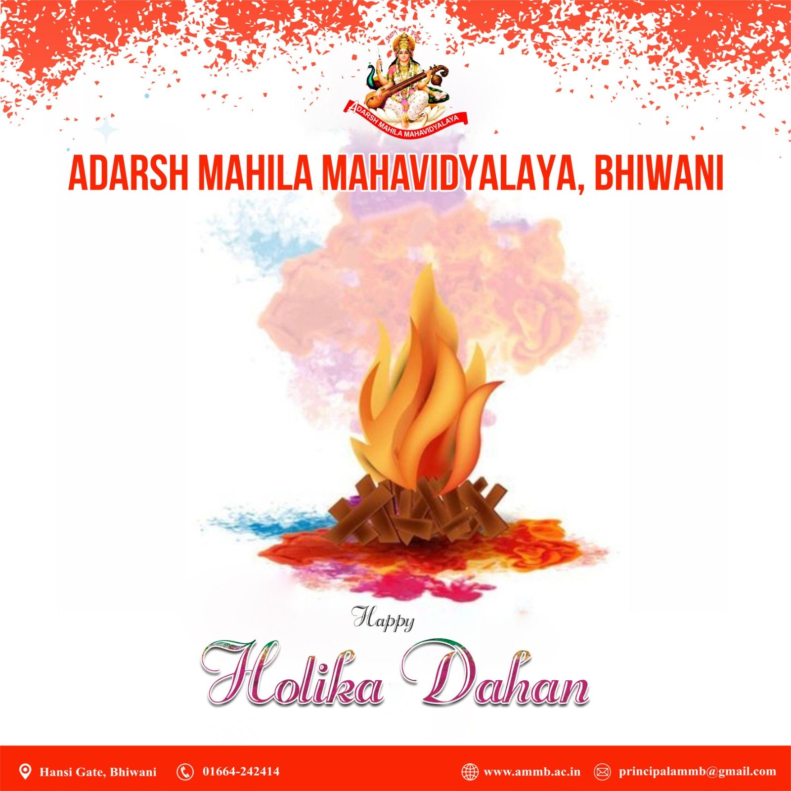 HAPPY HOLIkA DAHAN