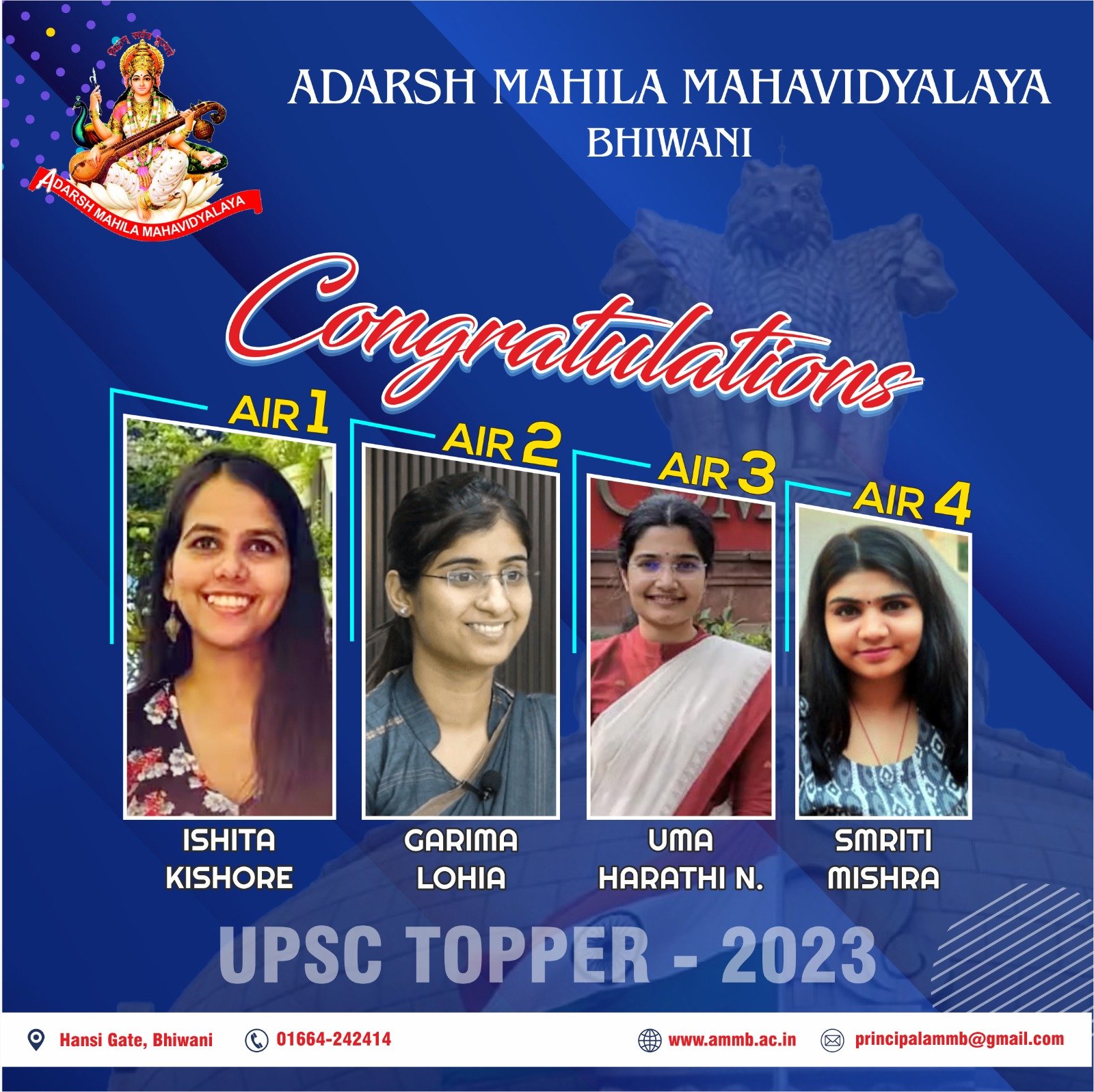 CONGRATULATIONS