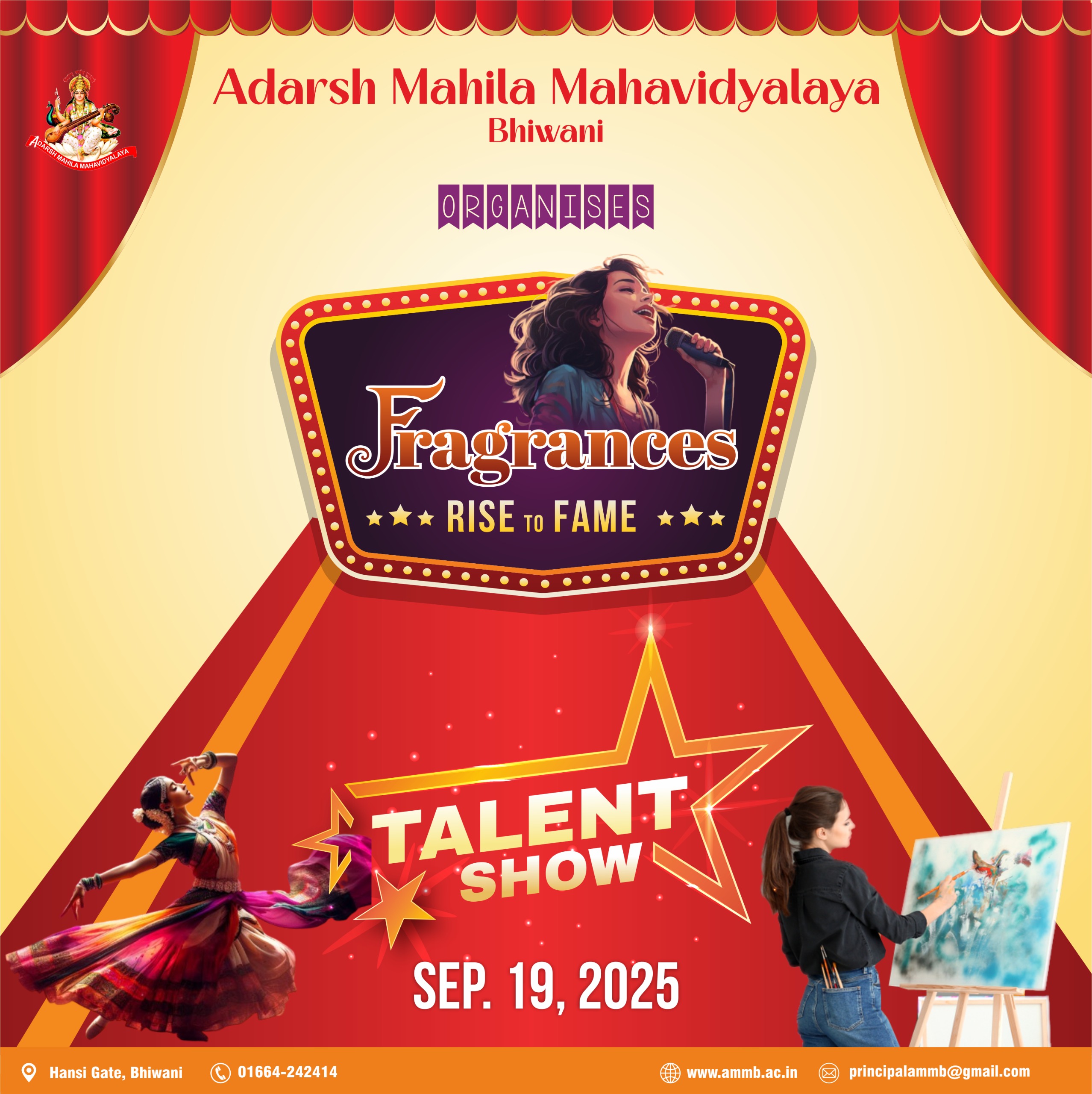 Mahavidyalaya Organises Talent Show “FRAGRANCES” RISE TO FAME